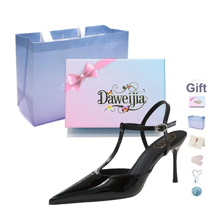 Dawei's House Slim Heel High Heels Women's Gift Box Set-12
