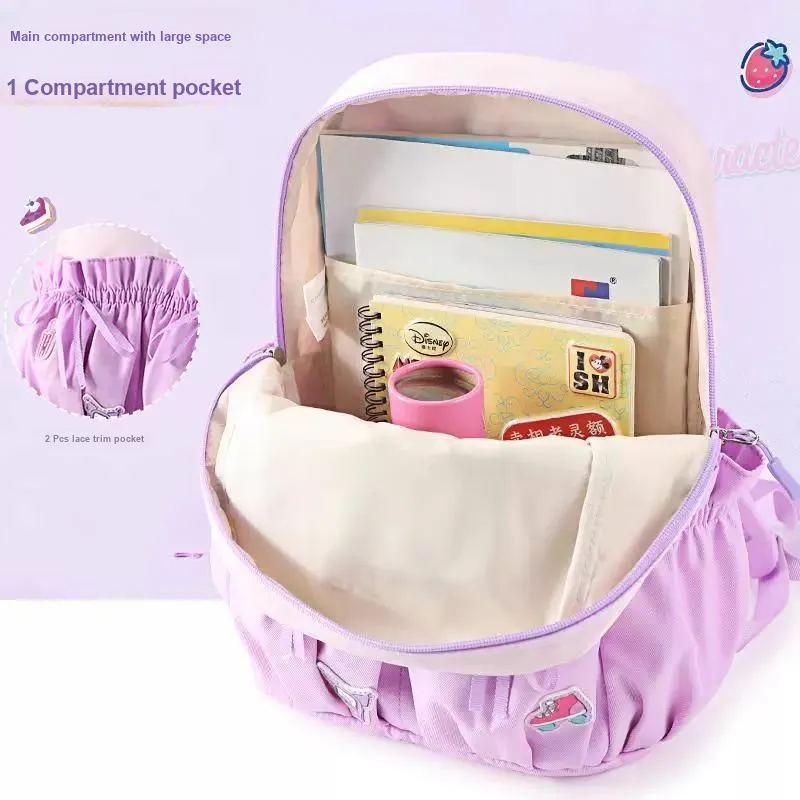 Hello Kitty Polyester Backpack Women's Purple-3