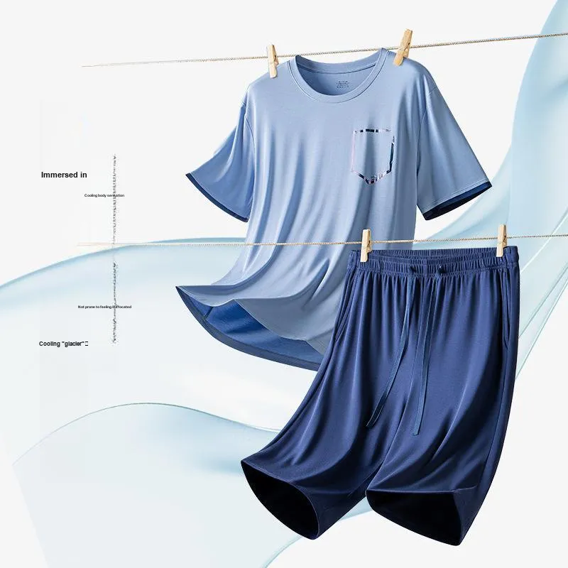 DUINIDESIYU Pajama Set Men's Gift Box Set-2