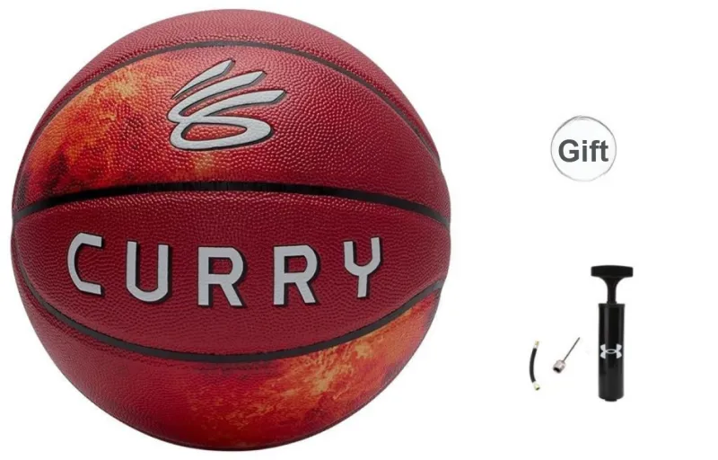 Under Armour CURRY 295 Nove PU Basketball Red Collector's Level Size 7 Ball Training Competition Unisex-4