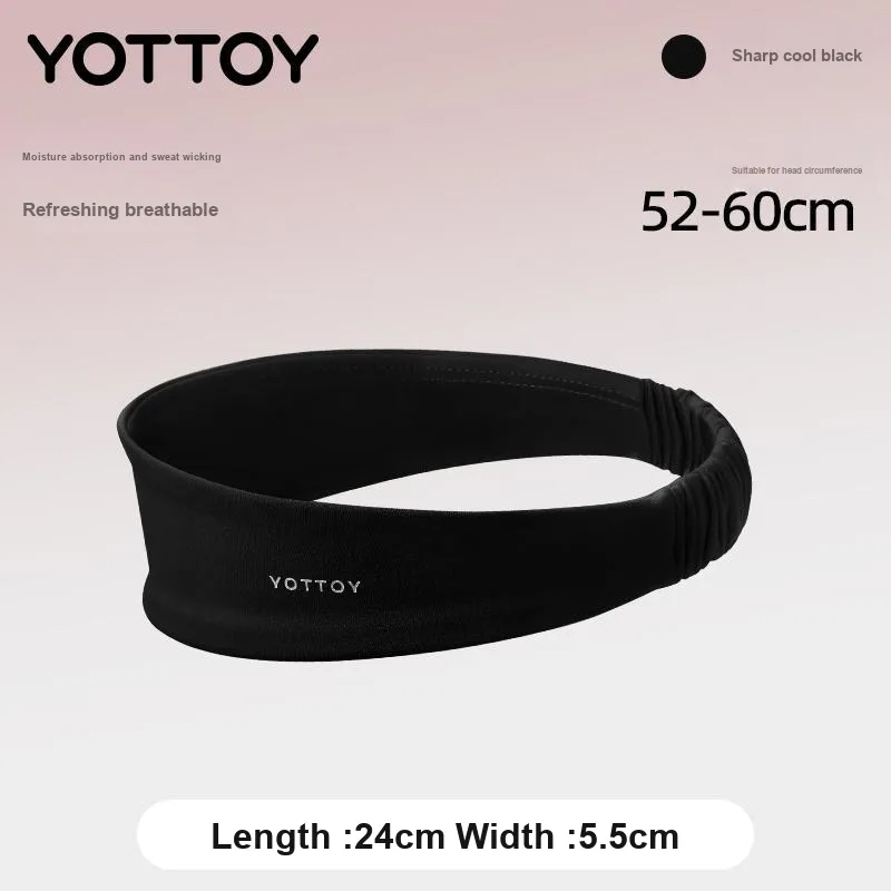 YOTTOY Sweatband, Hair Band Elastic Moisture Absorption, Sweat Channeling Fitness Yoga Running Jump Rope Dancing Unisex-3