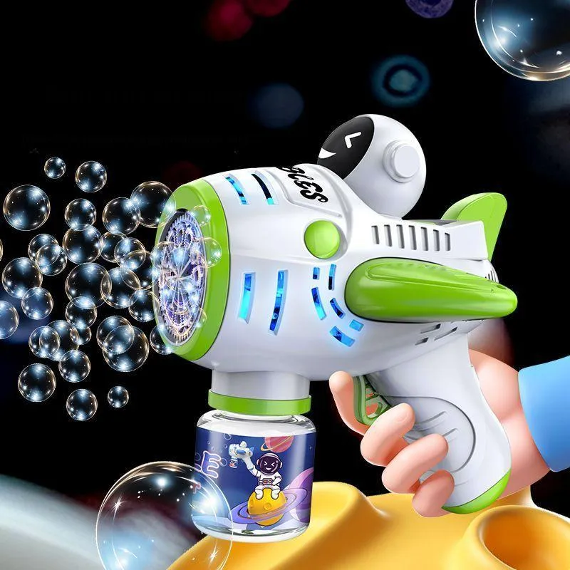 Lezhi By Me Space Handheld Astronaut Fully Automatic Leak Proof Toy Bubble Machines-5