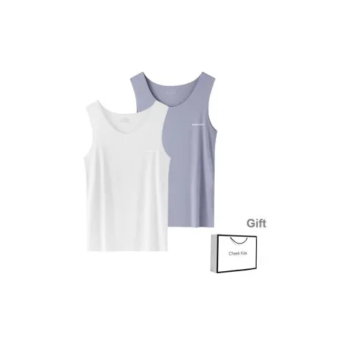 Cheekkiss Топ без рукавов Мужской Подарочная коробка OF 2 полоски