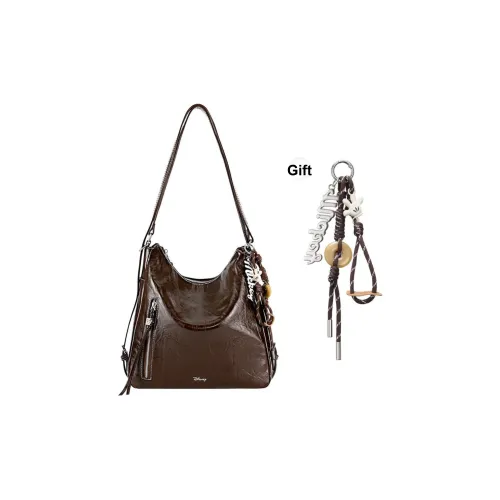 Disney Mickey ПУ (полиуретан) Вощеная кожа Сумка через плечо Стандартная Женская Коричневая