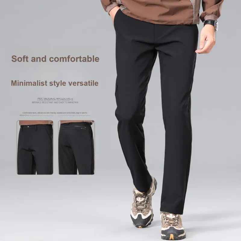 Red bean Casual Pants Men-1