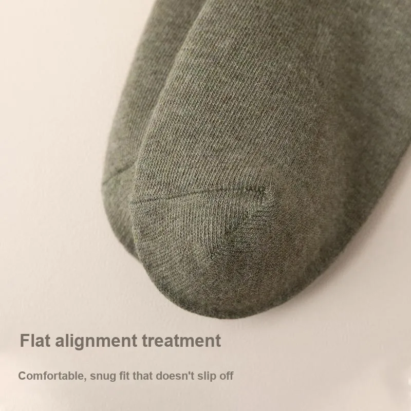 MIIOW Mid Calf Socks Unisex 7 Pack-2