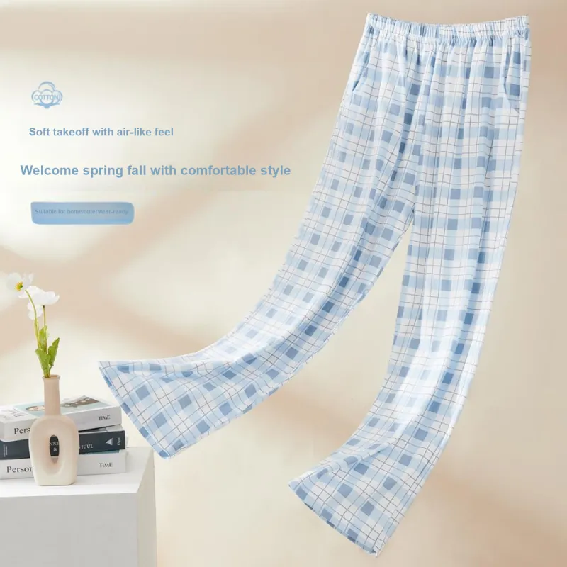 H YXIANG Men Pajama Pants-12