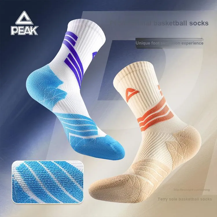 PEAK Basketball Socks Unisex Combo Set-11