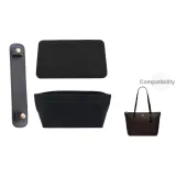 Zip30 Black Pressure Relief Shoulder Pads+Storage Liner+Bottom Pad