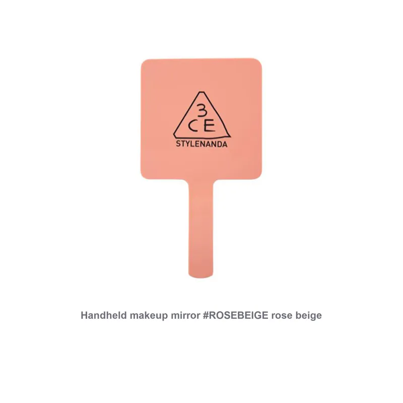 3CE Minimalist Metal Style Portable Makeup Mirror Portable-2