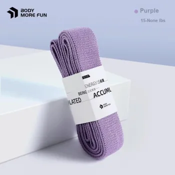 LEXI Resistance Bands Polyester Cotton Latex Yarn Women's 205 207mm Taro Purple