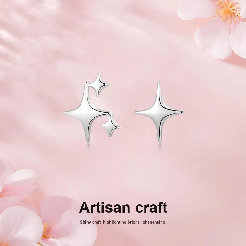 TRUE ME Alloy Stud Earrings Unisex-2