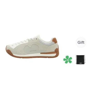 WE FLOWER Casual Shoes Unisex Low Top White