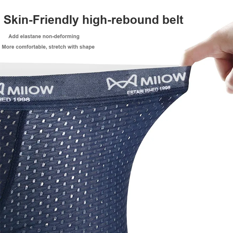 MIIOW Underpants Men's Combo Set-6