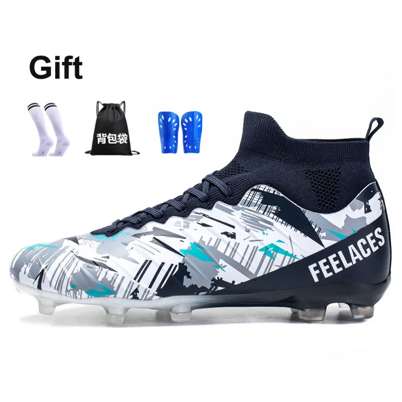 FEELACES Soccer Shoes Unisex Ice Sharp White, Pink Climb 1.0-0