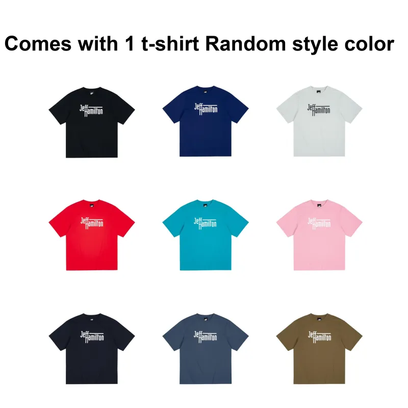 JEFF HAMILTON SS24 T Shirt Unisex Black-2