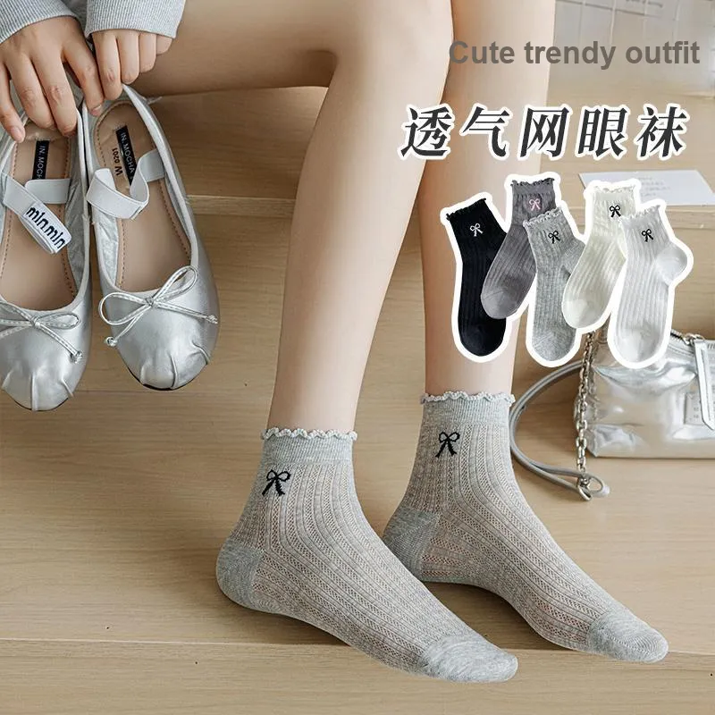 XIA.WA.ZHI.XIU Ankle Socks Women's Box 5 Pack-28
