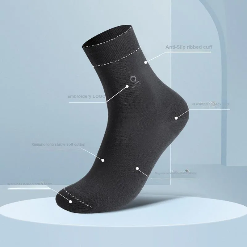Montagut Men Mid Calf Socks-4