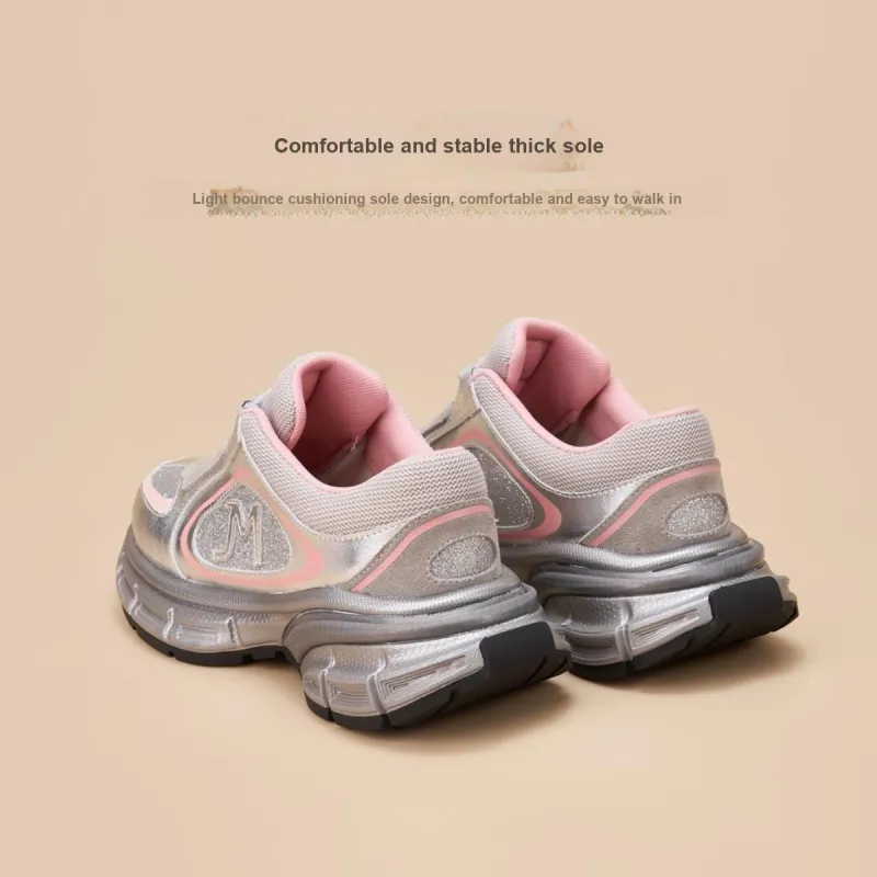 Joy&Mario Height Increasing Low-Top Chunky Sneakers Women's-14