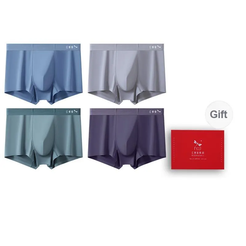 RED DRAGONFLY Modal Underpants Men's Gift Box Set Of 4-0