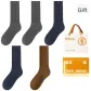 Gray 2+Dark Blue 2+Caramel (5 Pack)