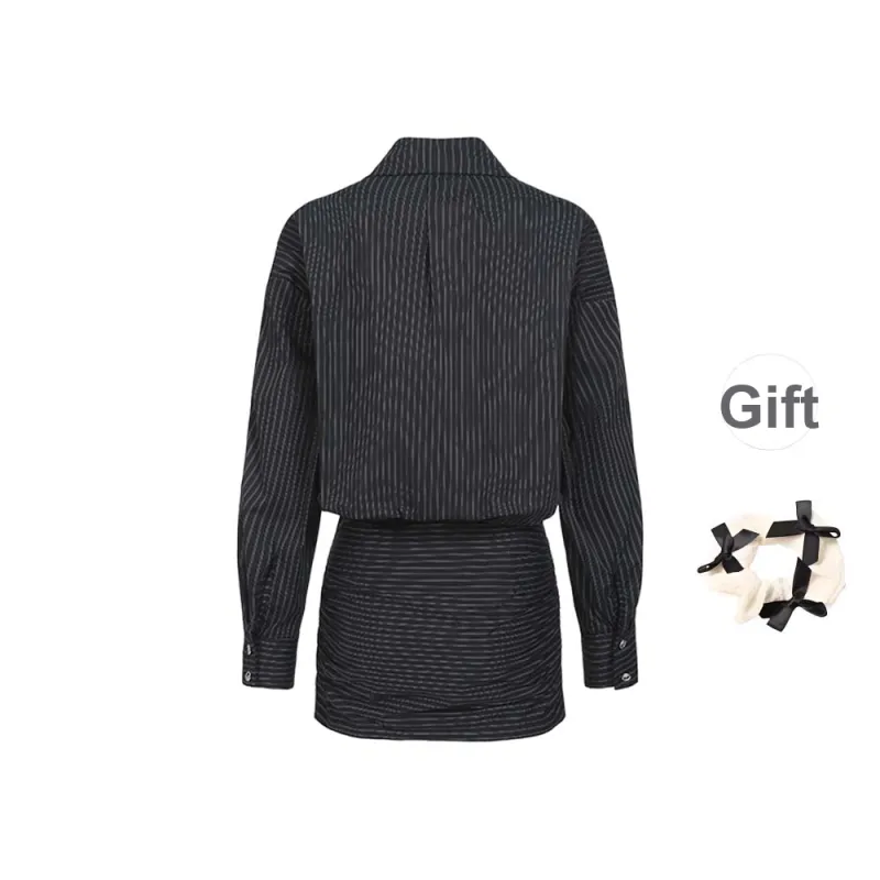 TURN UP Long Sleeved Dress Women's-1