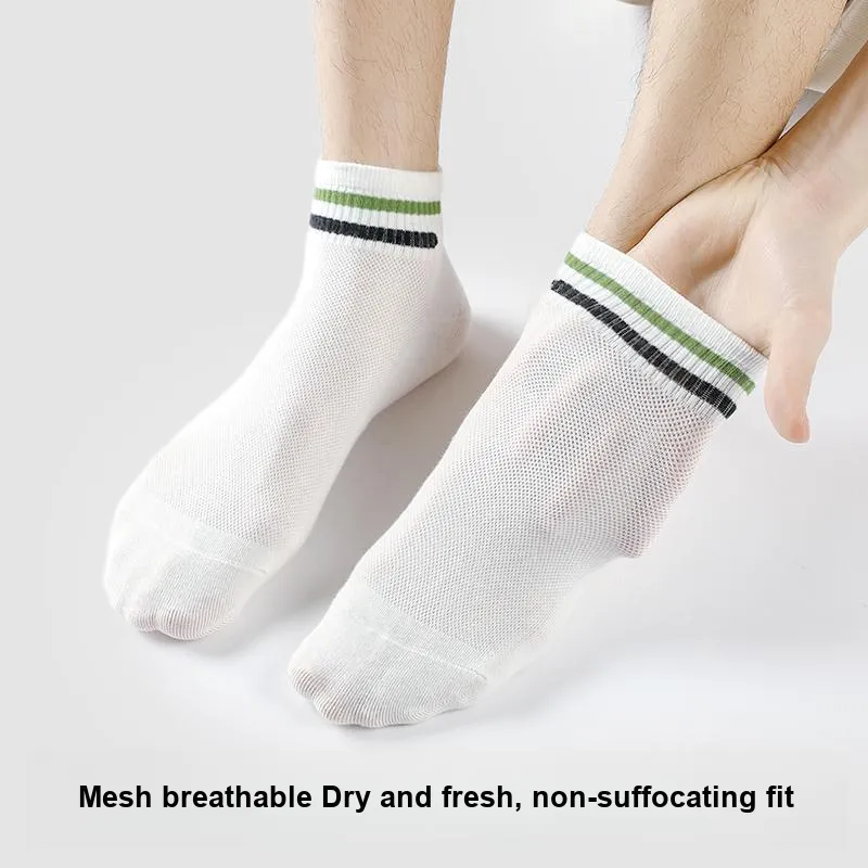 MIIOW Trend Party Series Mid Calf Socks Men's Shopping Bag 3 Pack-3