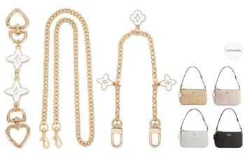 GUYI Alloy Bag Accessory Women's Gold Tone