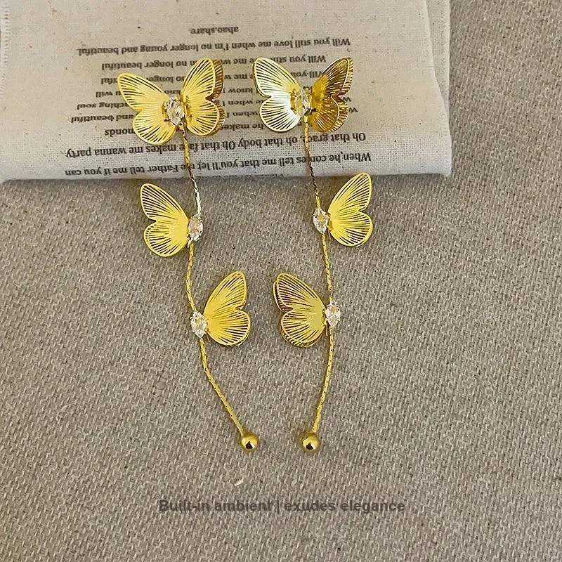 Yiru Copper Alloy Earrings Women's-3