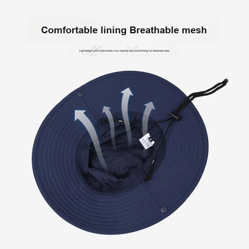DENSSYNE Polyester Bucket Hats Men's-3