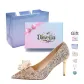 Champagne Bowknot Box with Gift Included