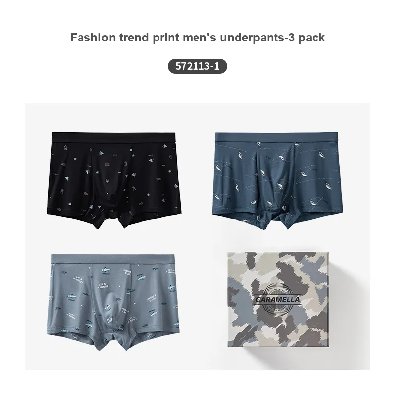 Caramella Boxer Shorts Men's 3 Pack-1
