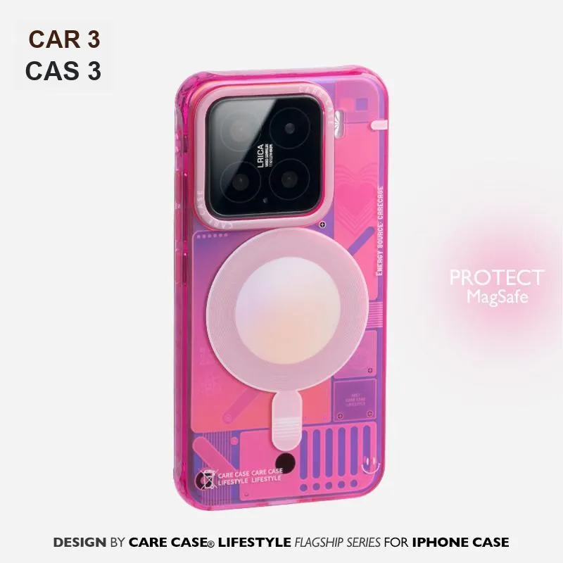 CARECASE TPU Material Circuit Board Magnetic Phone Case Compatible With Xiaomi 15/15 Pro-3