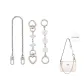Decorative Chain+Four-Leaf Clover Extender Chain+Camellia Extender Chain