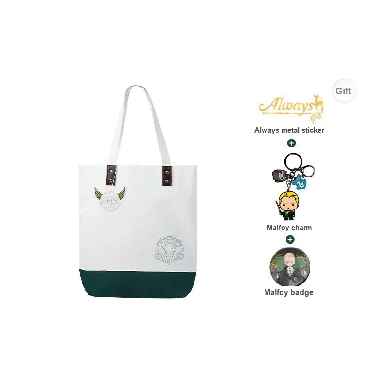 OTRAINBOW Harry Potter Canvas Handbag Regular Unisex Red/Green-9