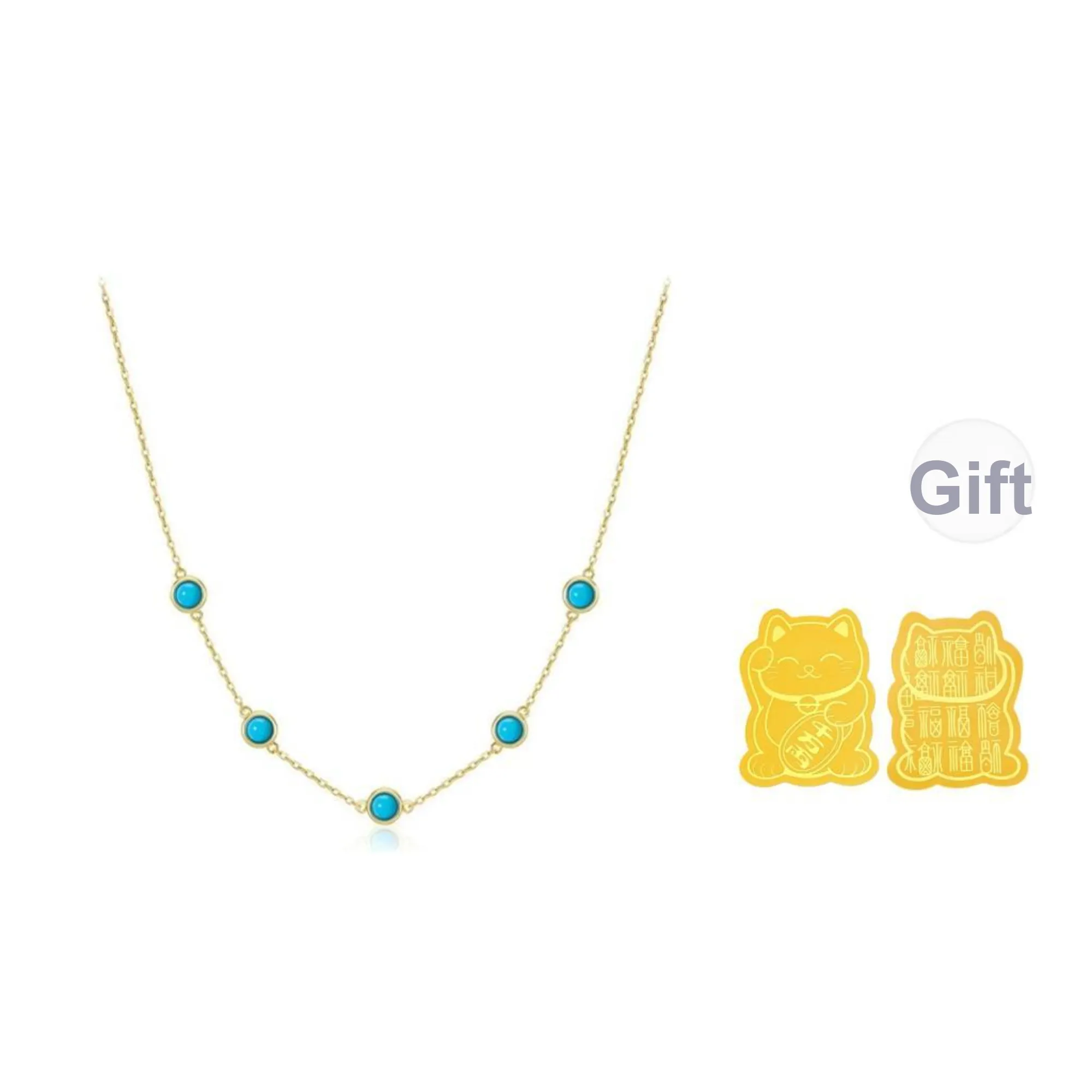 IL&CO. Turquoise Necklaces Women's