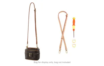 Luxury Care Artisan Workshop Cow Leather Bag Accessory Bag Strap Unisex Color-Changing