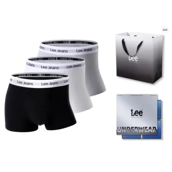 Lee Underpants Men's Combo Set Box+Shopping Bag