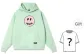 Light Green with Pink