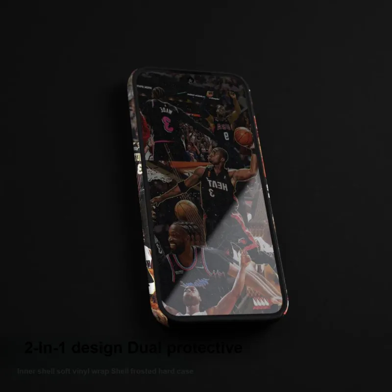 Keshami PC Material Fully Enclosed Impact Resistant Matte Buckle Basket Weave Phone Cases Suitable For Xiaomi 14/14pro-8