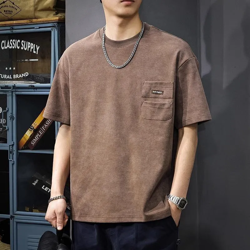 Children Of Huaxia T Shirt Men's Coffee-4