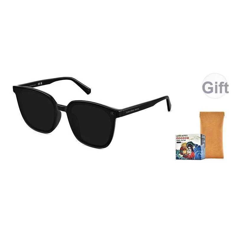 CALVIN KLEIN Square Sunglasses Unisex Black