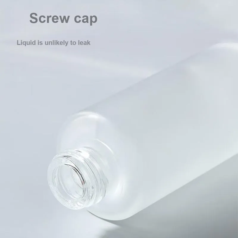 JIANYINGSHU 2 Pcs Up] Matte Glass Spray Bottle 50ml Thickened Glass Wear Resistant Durable Travel Portable Small Bottle-11