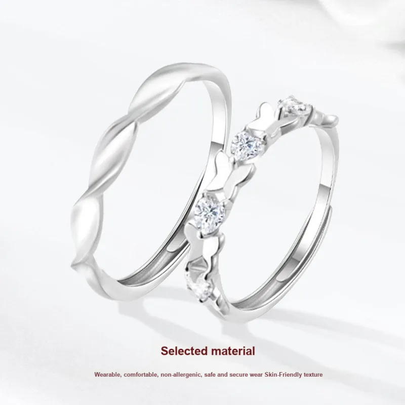 Master Kim Niche Luxury Advanced Touch Adjustable Opening Ring Unisex-2