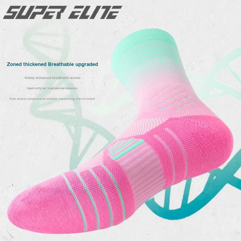 MANCHU Basketball Socks Men's 3 Pack-2
