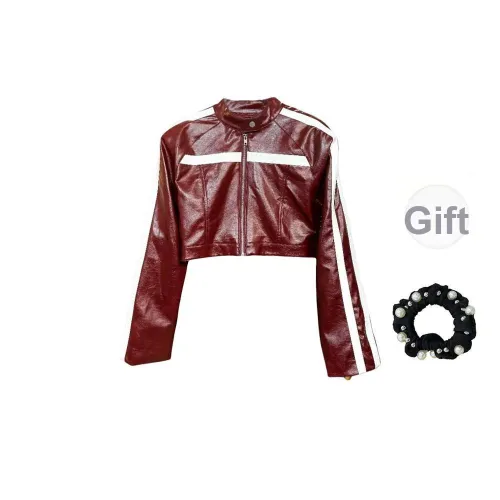 WUSHANSHAN Кожа Куртка Женская