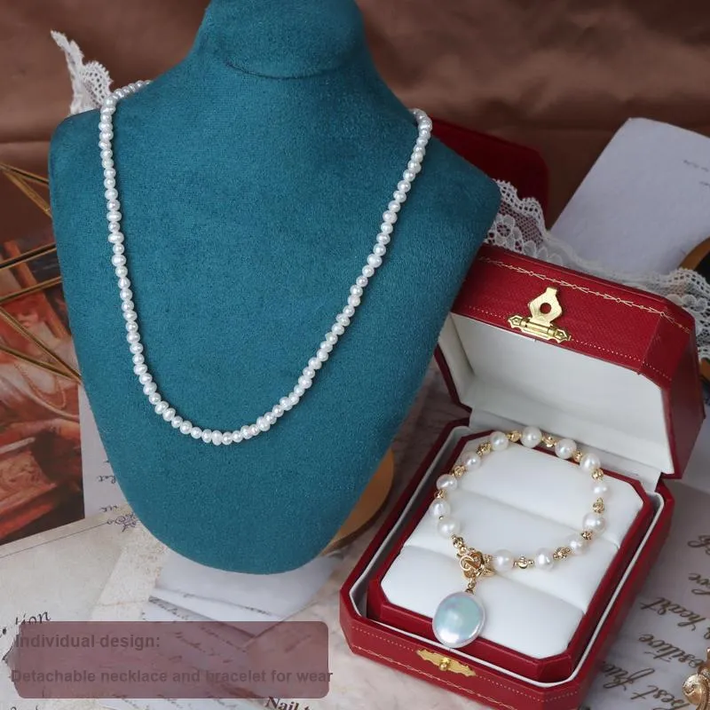 JINJI Pearl Necklaces Women's-3