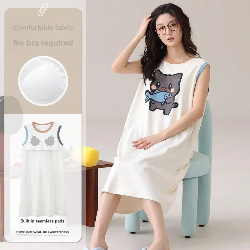 XISHE Women's Nightgowns-1