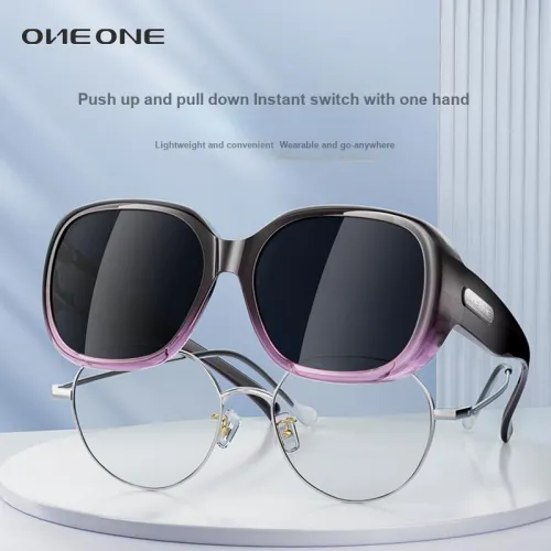 One One TR90 Oval Sunglasses Unisex