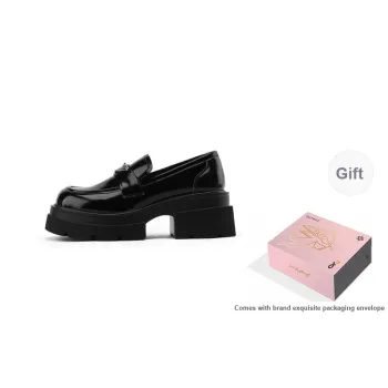 DAPHNE Women's Height Journal Loafers 6.5cm Women's